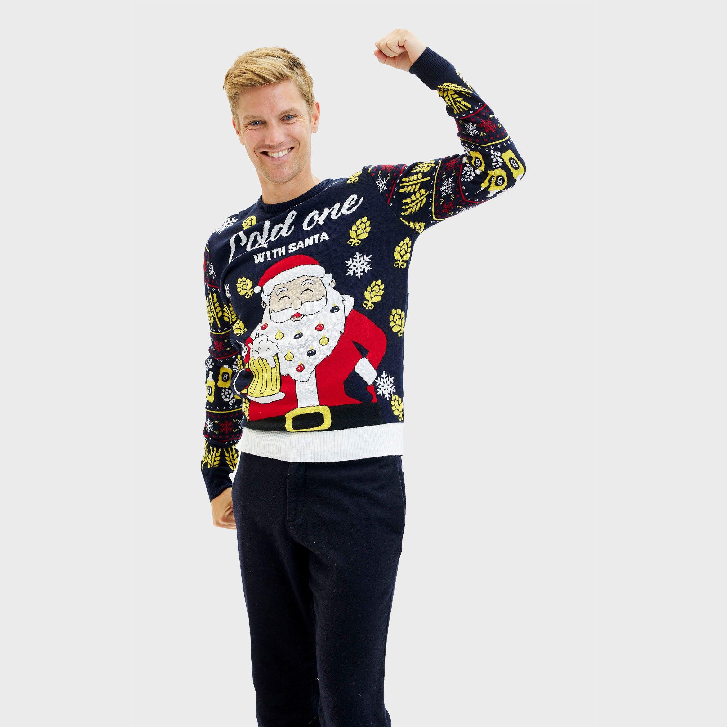 Have A Cold One With Santa - Heren